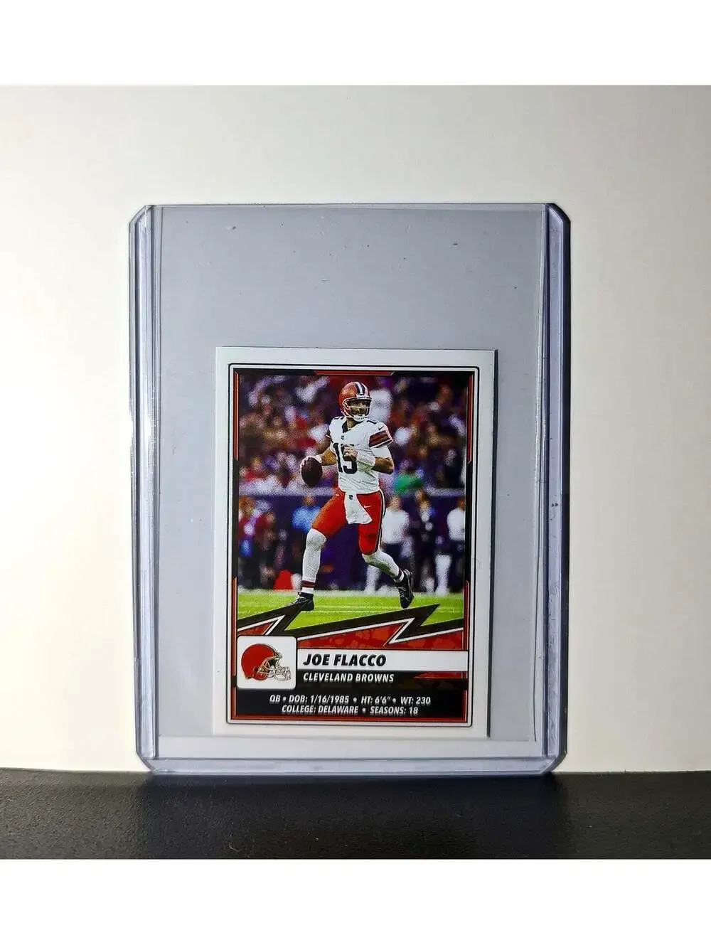 Joe Flacco 2025 Panini NFL #136 Sticker Cleveland Browns
